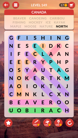 wordscapes search level 149