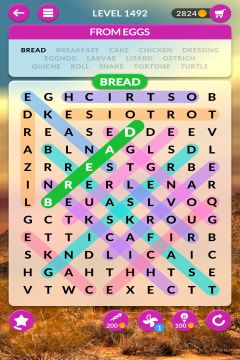 wordscapes search level 1492