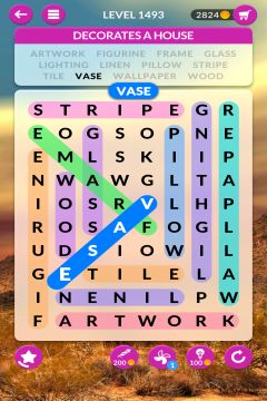 wordscapes search level 1493