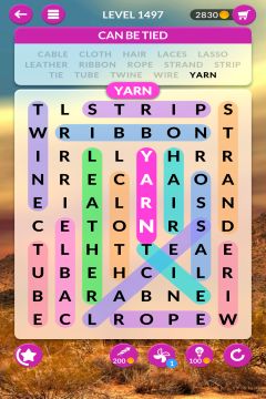 wordscapes search level 1497