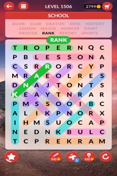 wordscapes search level 1506