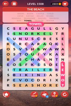 wordscapes search level 1508