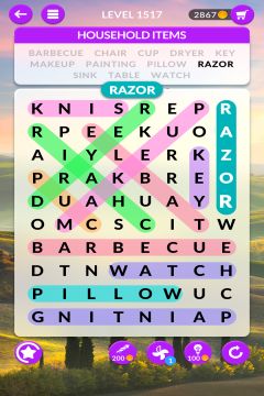 wordscapes search level 1517