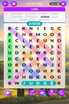 wordscapes search level 1519