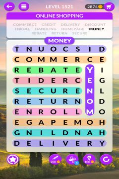 wordscapes search level 1521
