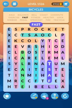 wordscapes search level 1526