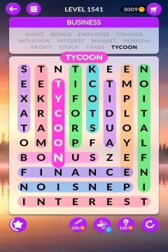 wordscapes search level 1541