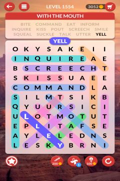 wordscapes search level 1554