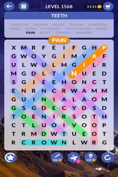 wordscapes search level 1568