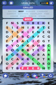 wordscapes search level 1574