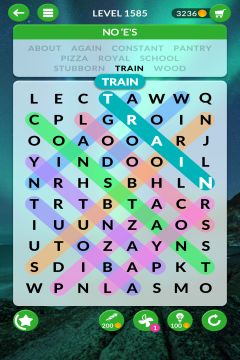 wordscapes search level 1585
