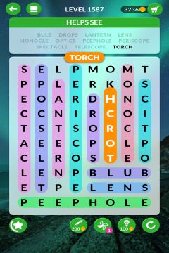 wordscapes search level 1587