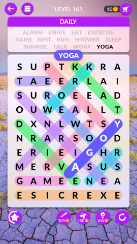wordscapes search level 161