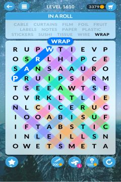 wordscapes search level 1610
