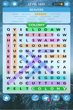 wordscapes search level 1612