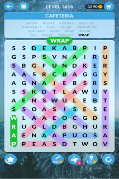 wordscapes search level 1616