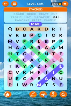 wordscapes search level 1621