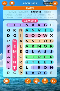 wordscapes search level 1623