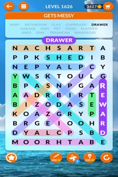wordscapes search level 1626
