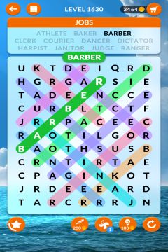 wordscapes search level 1630