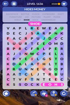 wordscapes search level 1636