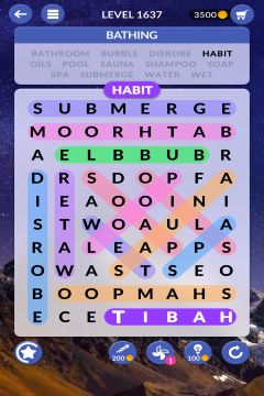 wordscapes search level 1637