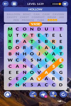 wordscapes search level 1639
