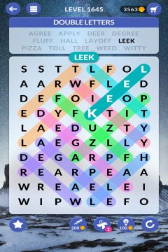 wordscapes search level 1645