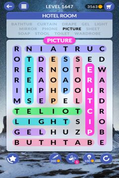 wordscapes search level 1647