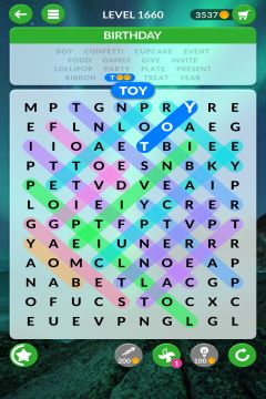 wordscapes search level 1660
