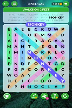 wordscapes search level 1662