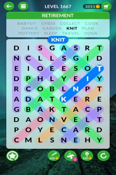 wordscapes search level 1667