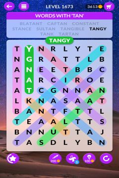 wordscapes search level 1673