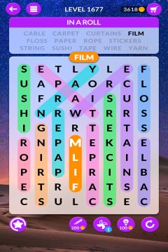 wordscapes search level 1677