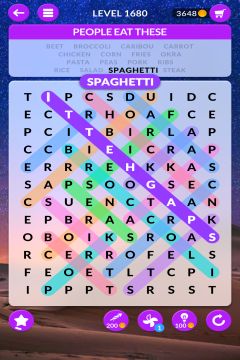 wordscapes search level 1680
