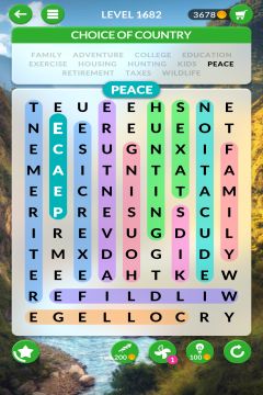 wordscapes search level 1682