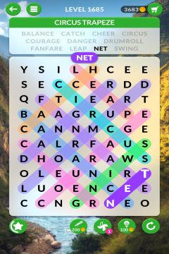 wordscapes search level 1685
