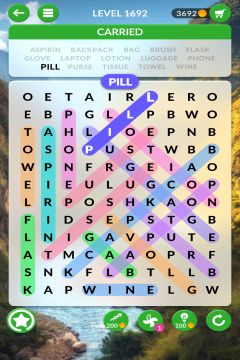 wordscapes search level 1692