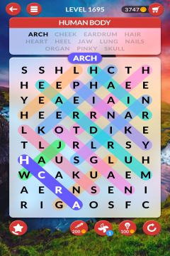 wordscapes search level 1695