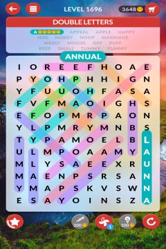 wordscapes search level 1696