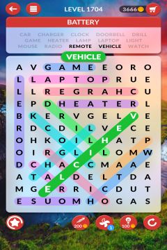 wordscapes search level 1704