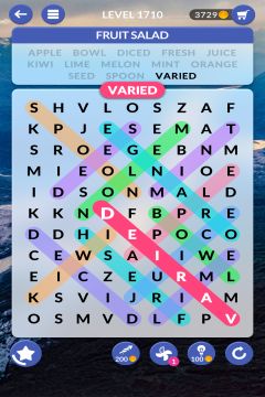 wordscapes search level 1710