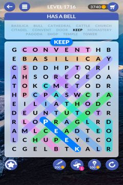 wordscapes search level 1716