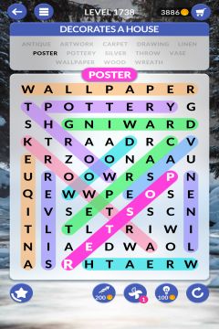 wordscapes search level 1738
