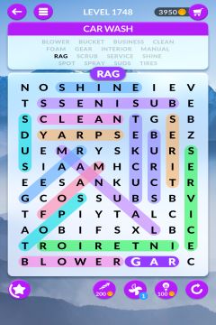 wordscapes search level 1748
