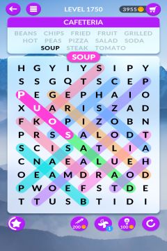 wordscapes search level 1750