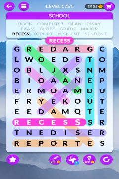 wordscapes search level 1751