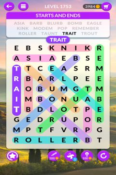 wordscapes search level 1753