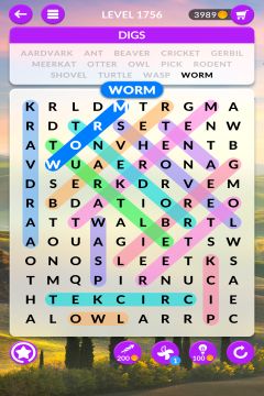 wordscapes search level 1756