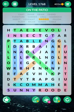 wordscapes search level 1768